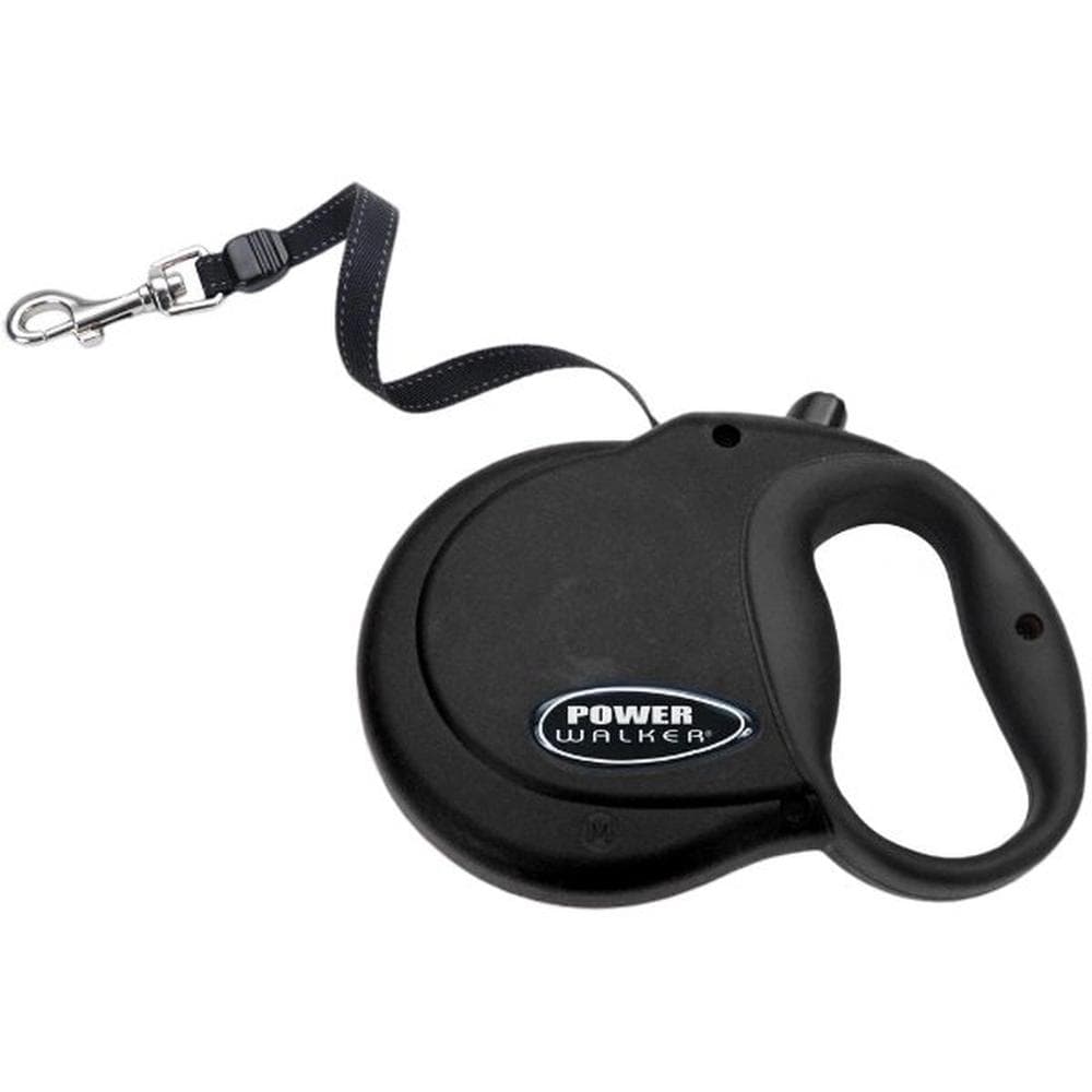 Coastal Power Walker Dog Retractable Leash Black L