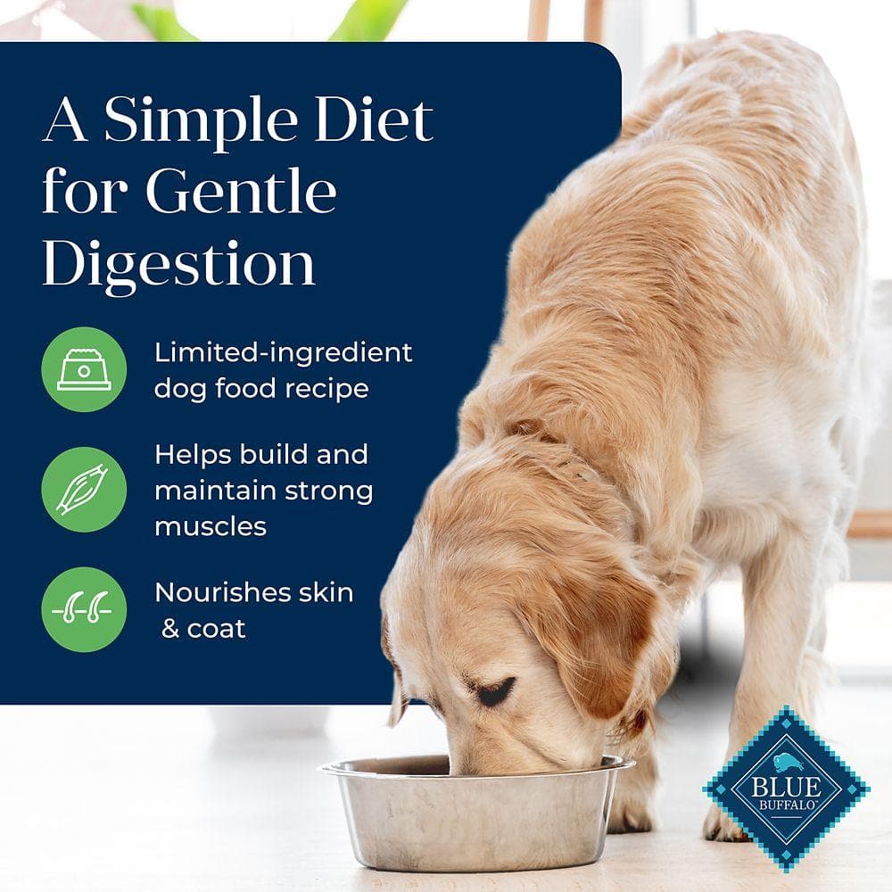Blue Buffalo Basics&Trade; Skin & Stomach Care Adult Dog Dry Food Grain Free Lamb & Potato 4lbs