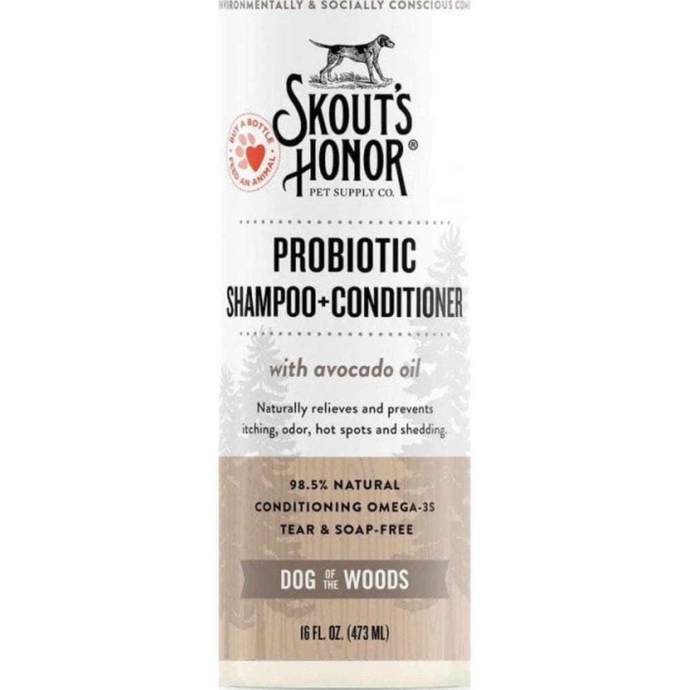 Skout's Honor Grooming Shampoo & Conditioner Dog of the Wood 16oz