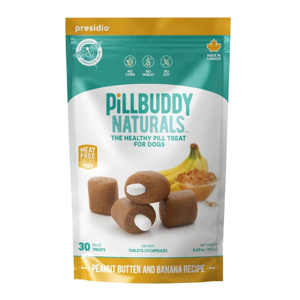 Pill Buddy Naturals Peanut Butter & Banana Peanut Butter & Banana 30 Count