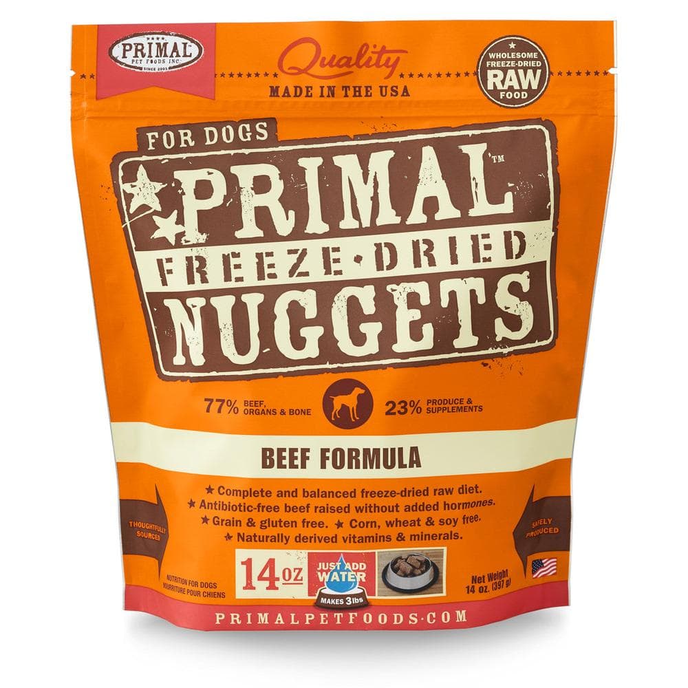 Primal Dog Freeze-Dried Beef 14oz